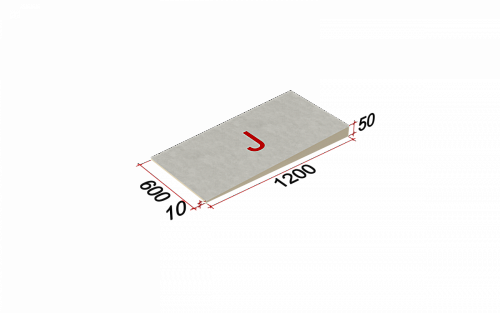 Плиты теплоизоляционные ТехноНИКОЛЬ LOGICPIR SLOPE-3,4% (J) СХМ/СХМ Г4 1200х600х10-50